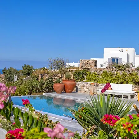 Villa Mykonian Ode With Stunning Sunrise & Sunset Views Mykonos Town