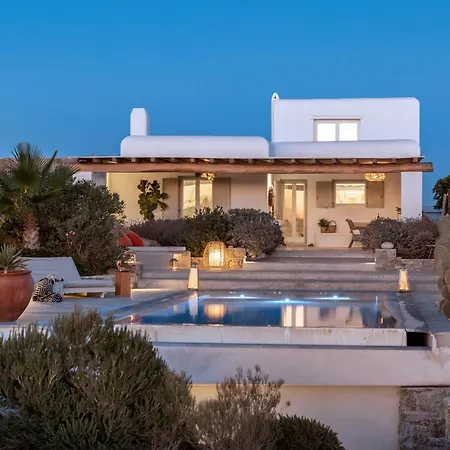 Villa Mykonian Ode With Stunning Sunrise & Sunset Views Mykonos Town